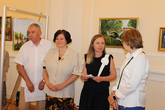 Fotogaleria z wernisażu III Międzynarodowego pleneru malarsko-rzeźbiarskiego