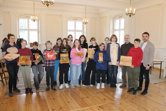 Zakończenie zimowych warsztatów rzeźbiarskich w Muzeum