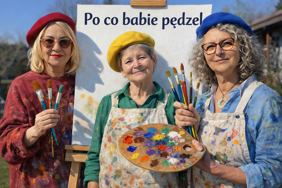 news 'Po co babie pędzel?' - wystawa malarstwa
